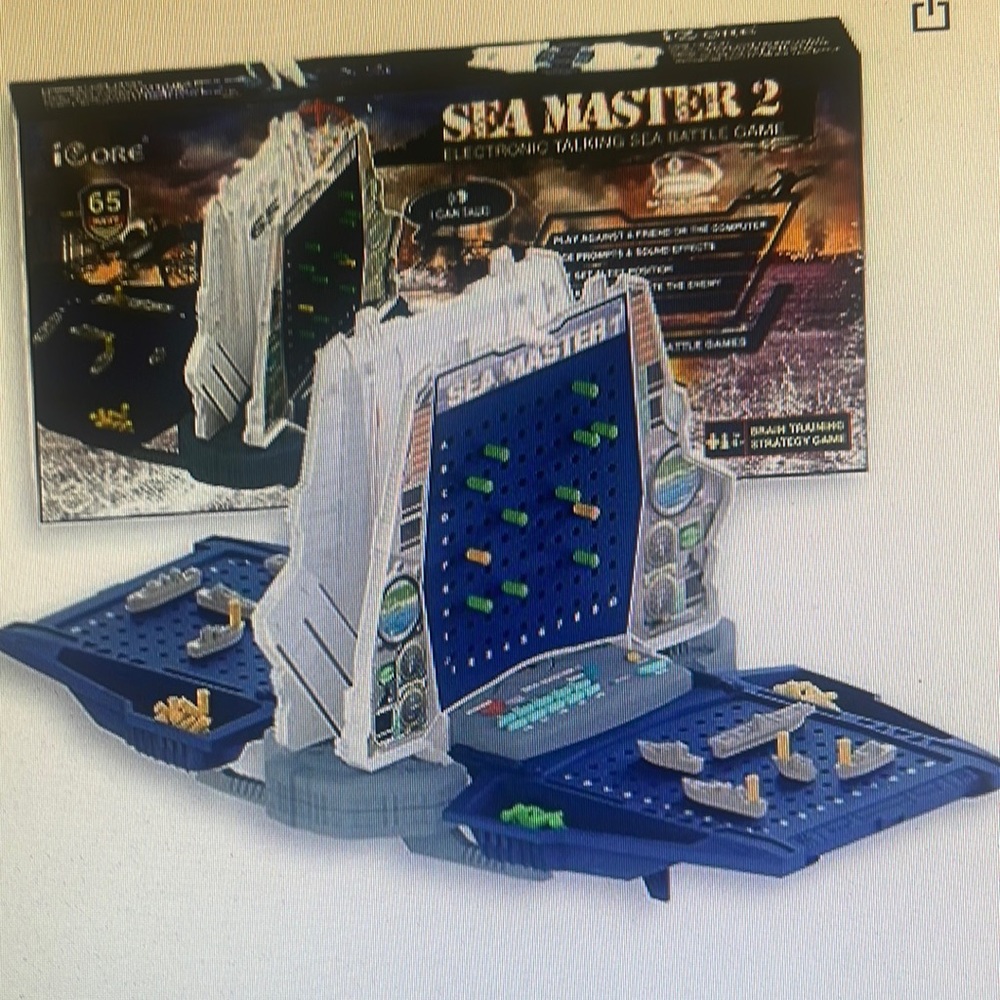 Electronic battleship game ..ages 8-12
